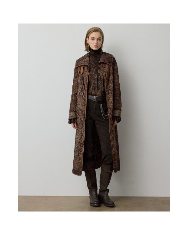 Ralph Lauren Keegan Lamb Suede Pant