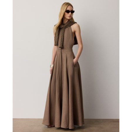 Ralph Lauren Eldred Linen Day Dress