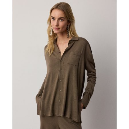 Ralph Lauren Wool Blend Sweater Shirt