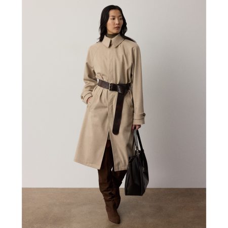 Ralph Lauren Donagen Cashmere Balmacaan Coat
