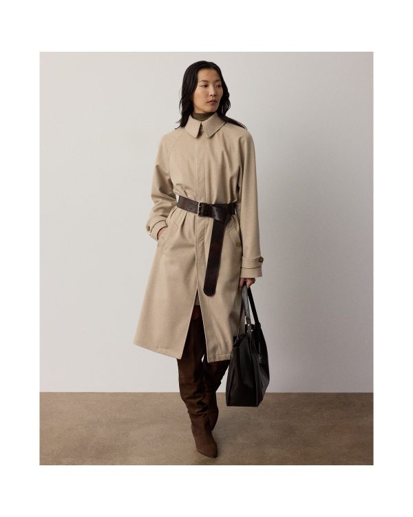 Ralph Lauren Donagen Cashmere Balmacaan Coat