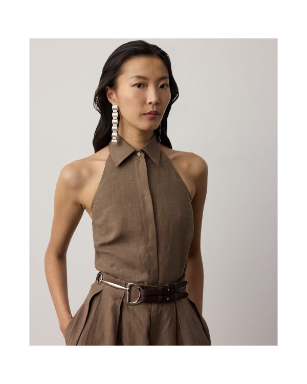 Ralph Lauren Eldred Linen Top