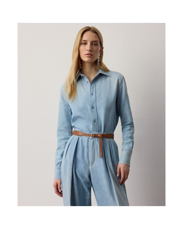 Ralph Lauren Callie Cotton Denim Shirt