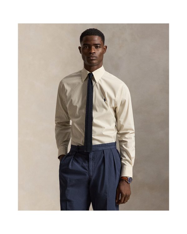 Polo Ralph Lauren Custom Fit Striped Poplin Shirt