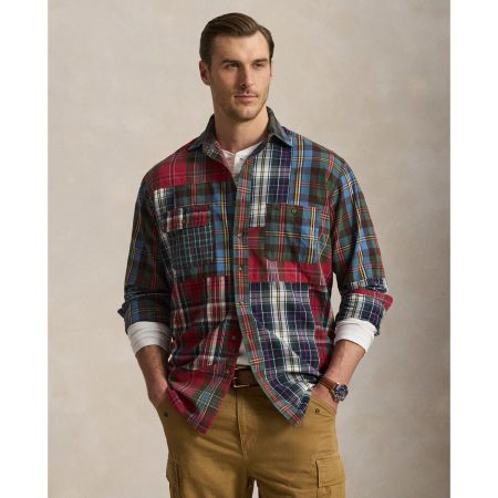Polo Ralph Lauren Patchwork Plaid Oxford Workshirt