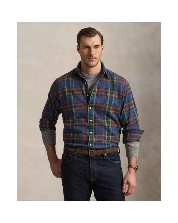 Polo Ralph Lauren Plaid Brushed Flannel Shirt