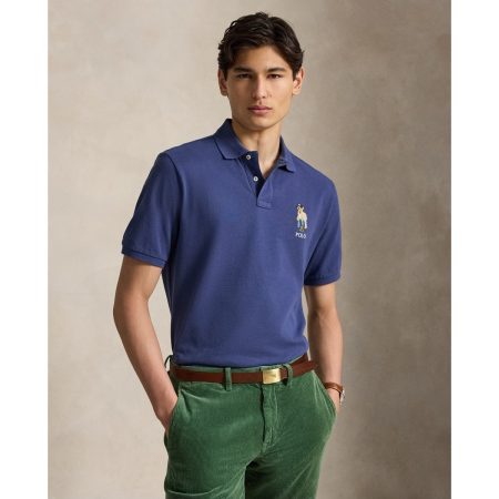 Polo Ralph Lauren Classic Fit Polo Bear Mesh Polo Shirt