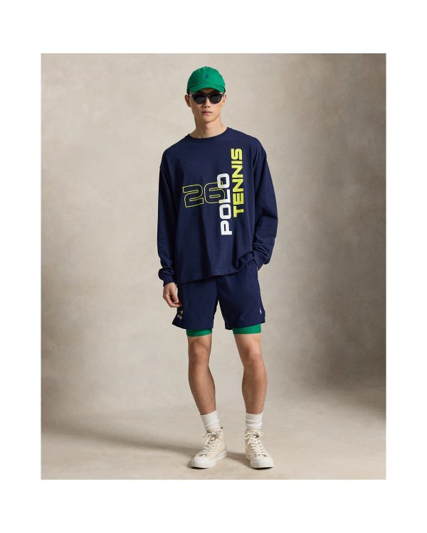 Ralph Lauren US Open Graphic Jersey Long-Sleeve Tee