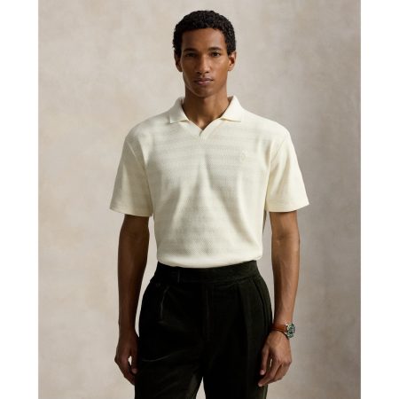 Polo Ralph Lauren Pointelle Ribbed Polo Shirt