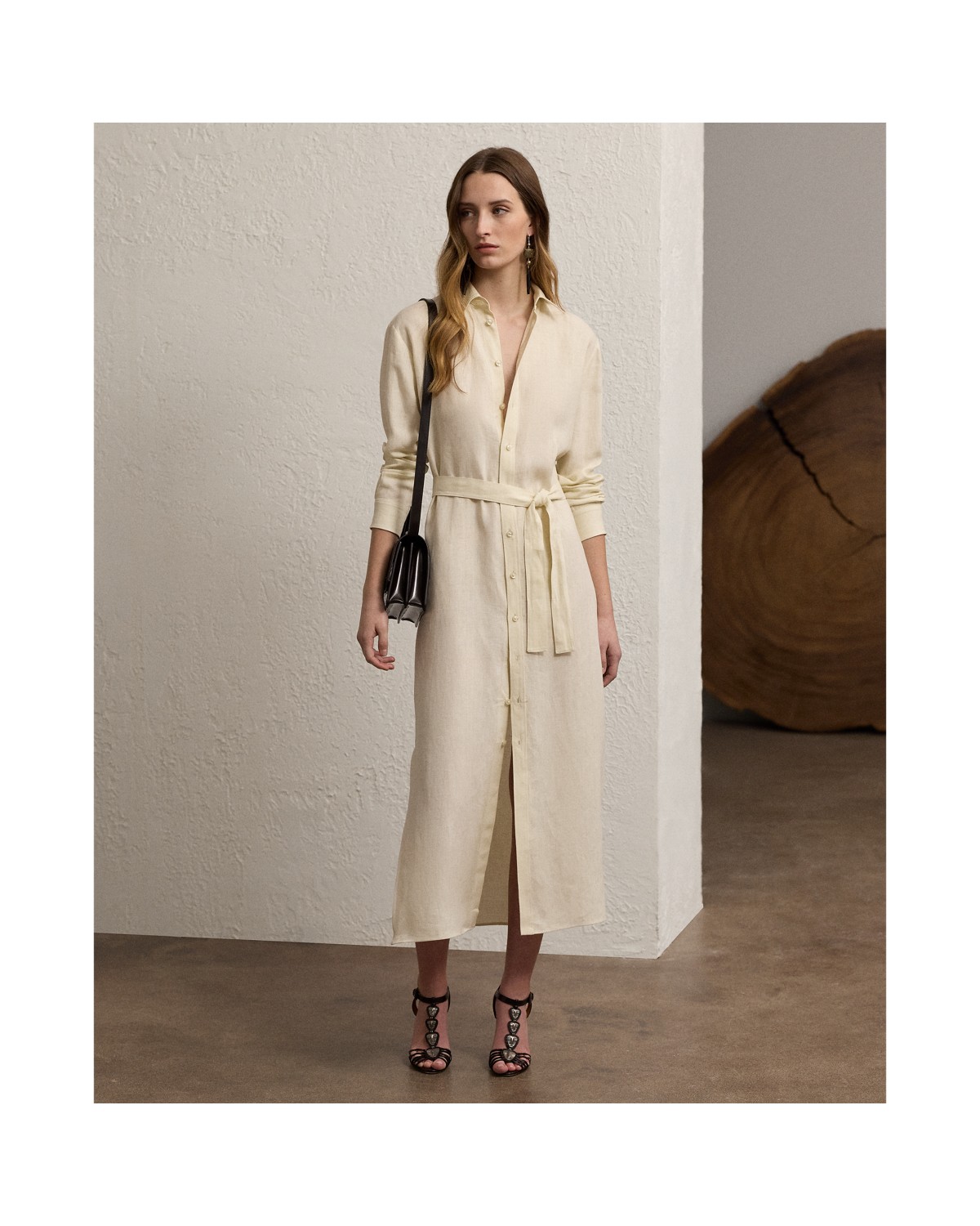 Ralph Lauren Vicki Linen Day Dress
