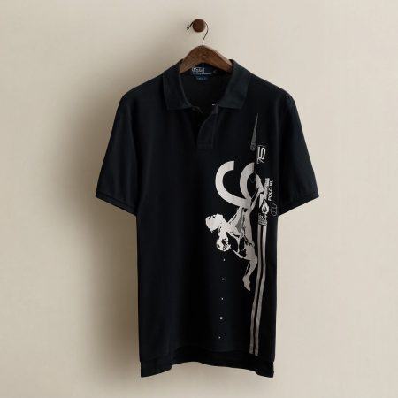 Polo Ralph Lauren 2006 Hurdler-Print Polo Shirt - Size XL