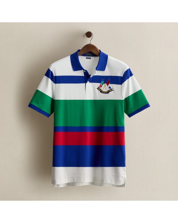 Polo Ralph Lauren 2018 Crossed-Flags Polo Shirt - Size M