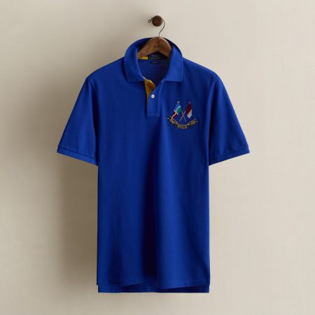 Polo Ralph Lauren 2018 Crossed-Flags Polo Shirt - Size M