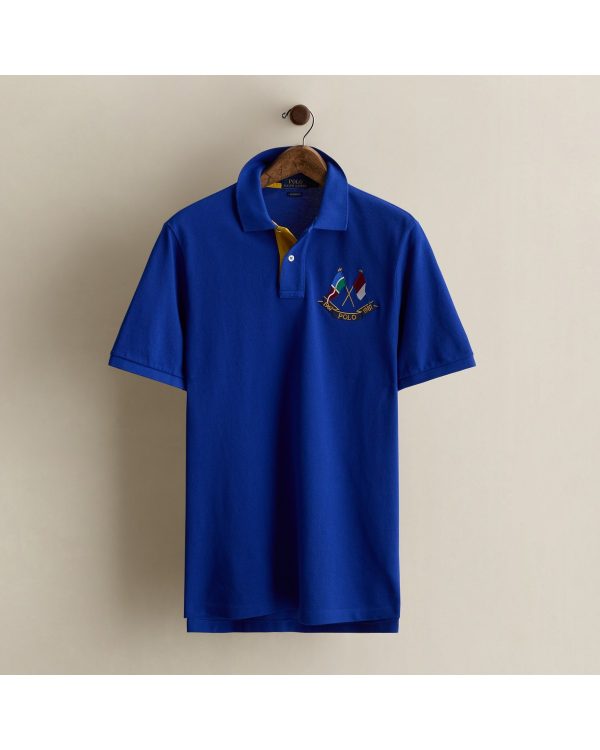 Polo Ralph Lauren 2018 Crossed-Flags Polo Shirt - Size M