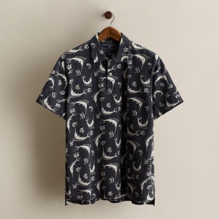 Polo Ralph Lauren 2000 Marlin-Print Polo Shirt - Size XL