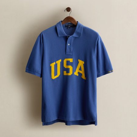Polo Ralph Lauren 1996 Polo Sport USA Polo Shirt - Size L