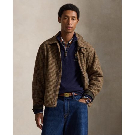 Polo Ralph Lauren Polo Bear Wool Quarter-Zip Sweater