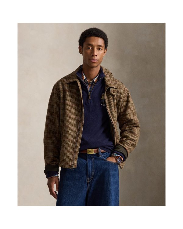Polo Ralph Lauren Polo Bear Wool Quarter-Zip Sweater