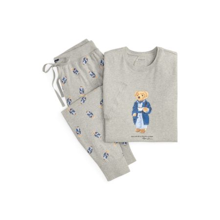 Polo Ralph Lauren Polo Bear Cotton Jersey Sleep Set