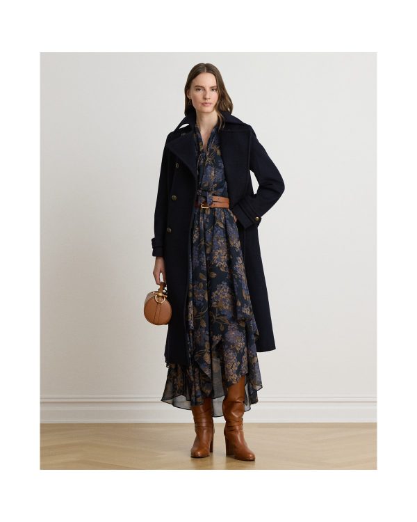Ralph Lauren Wool-Blend Double-Breasted Coat