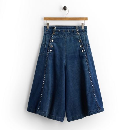 Ralph Lauren 1940s Studded Riding Culotte - Size 27W