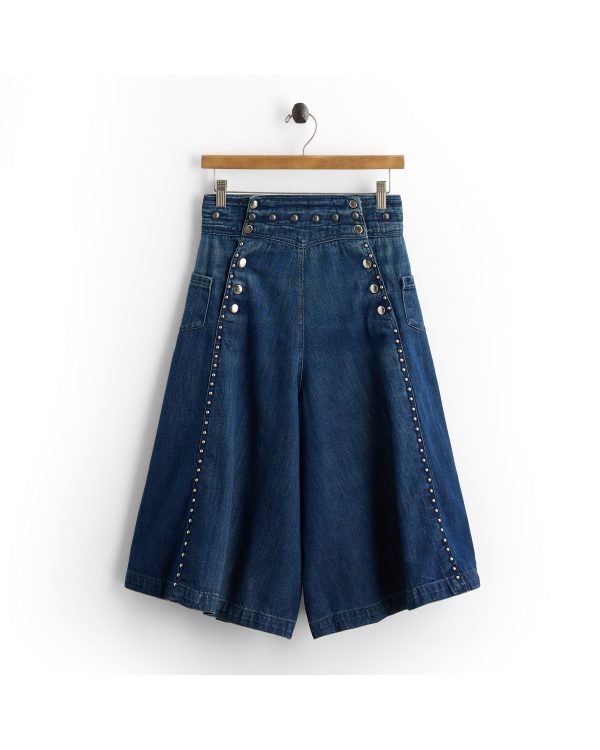 Ralph Lauren 1940s Studded Riding Culotte - Size 27W