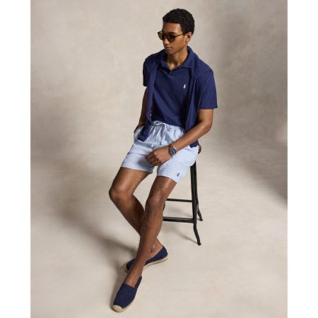 Polo Ralph Lauren 6.5 Inch Ellison Relaxed Fit Linen Short