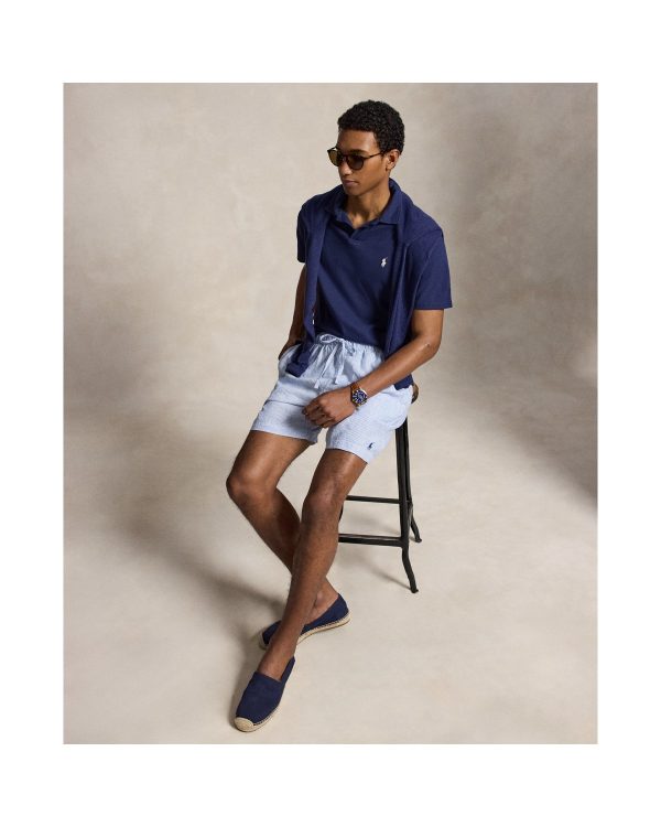 Polo Ralph Lauren 6.5 Inch Ellison Relaxed Fit Linen Short