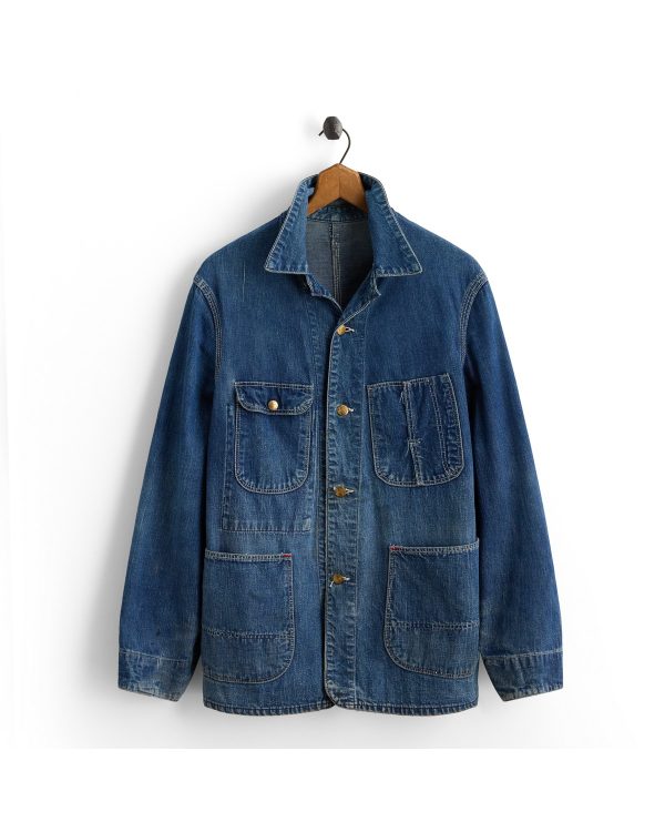 Polo Ralph Lauren 1950s Denim Work Jacket - Size 42