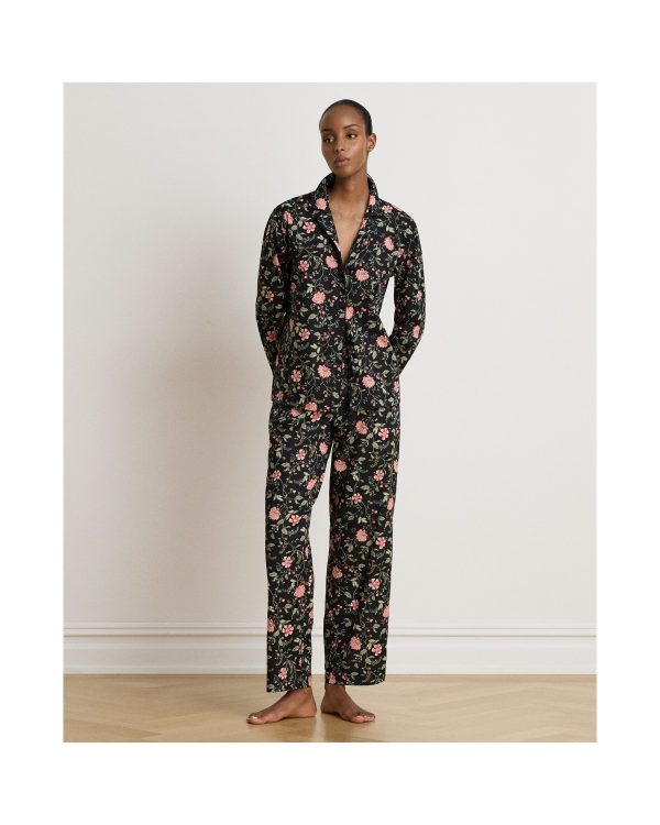Ralph Lauren Floral Cotton Blend Lawn Sleep Set