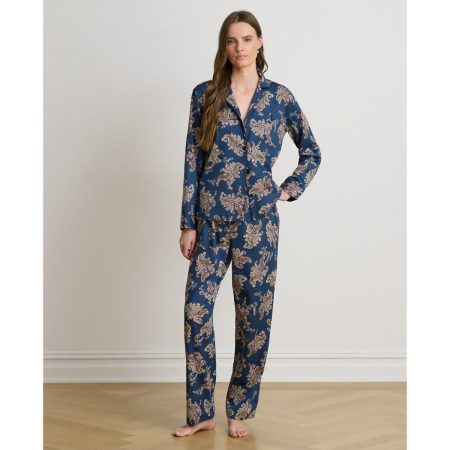 Ralph Lauren Floral Paisley Sateen Sleep Set
