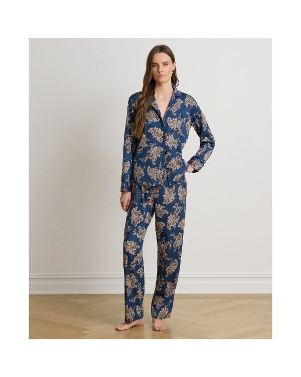 Ralph Lauren Floral Paisley Sateen Sleep Set