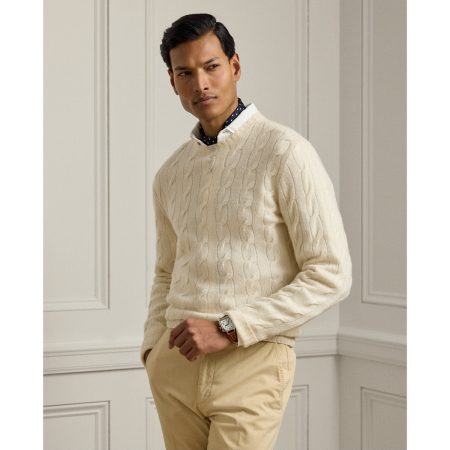 Polo Ralph Lauren Cable Knit Cashmere Sweater
