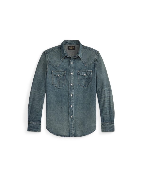 Polo Ralph Lauren Slim Fit Denim Western Shirt