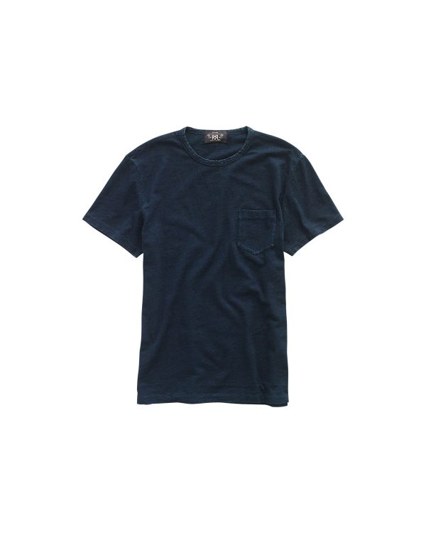 Polo Ralph Lauren Indigo Jersey Pocket T Shirt