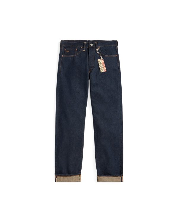 Polo Ralph Lauren Straight Fit Once Washed Selvedge Jean