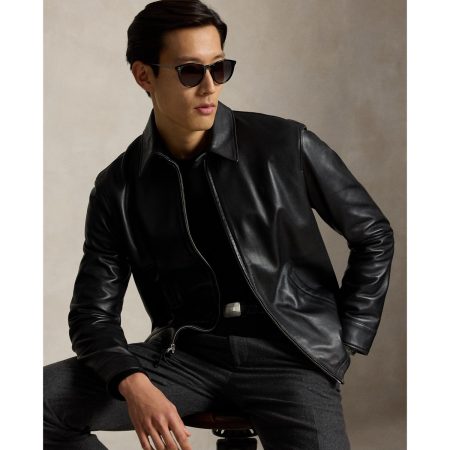 Polo Ralph Lauren The Bayville Leather Jacket