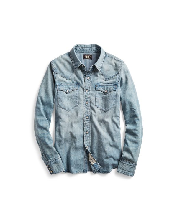 Ralph Lauren Indigo Denim Western Shirt