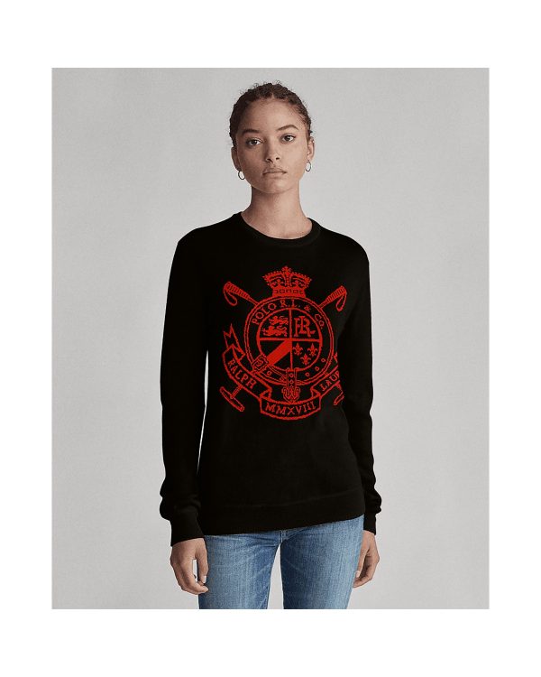 Ralph Lauren Custom Wool Crewneck Sweater
