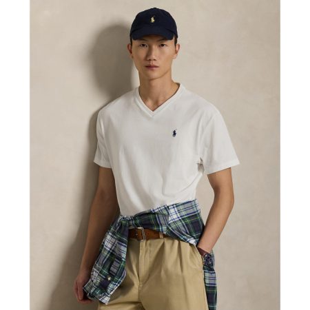 Polo Ralph Lauren Classic Fit Jersey V Neck T Shirt