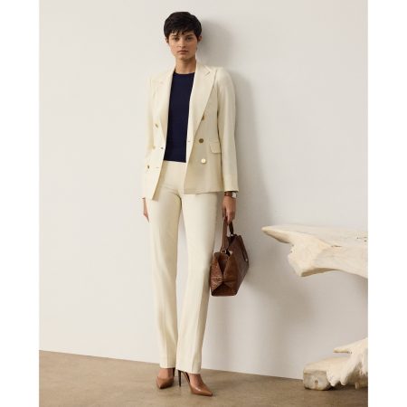 Ralph Lauren Alandra Wool Crepe Pant
