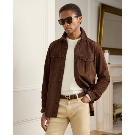 Polo Ralph Lauren Suede Overshirt
