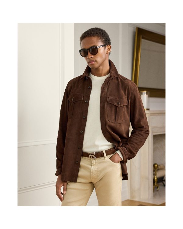Polo Ralph Lauren Suede Overshirt