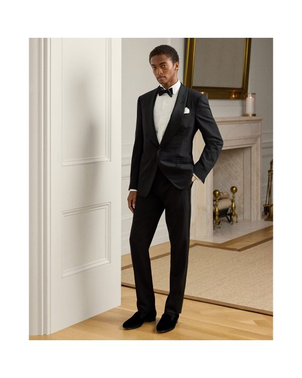 Polo Ralph Lauren Gregory Hand Tailored Wool Shawl Tuxedo