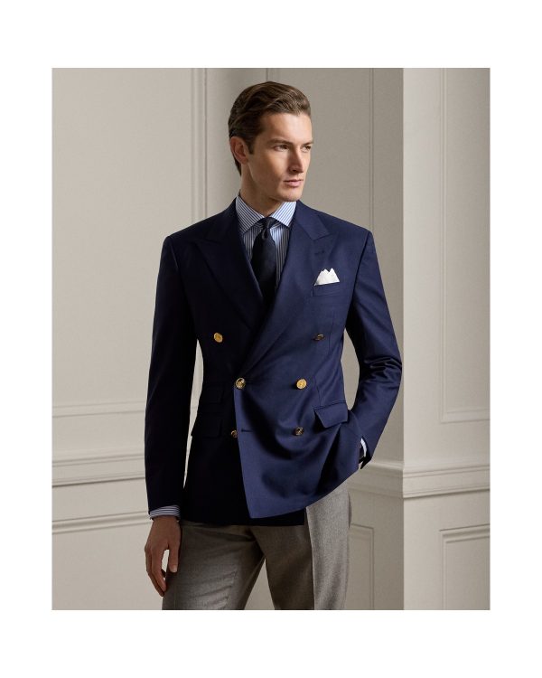 Polo Ralph Lauren Gregory Hand Tailored Wool Serge Blazer