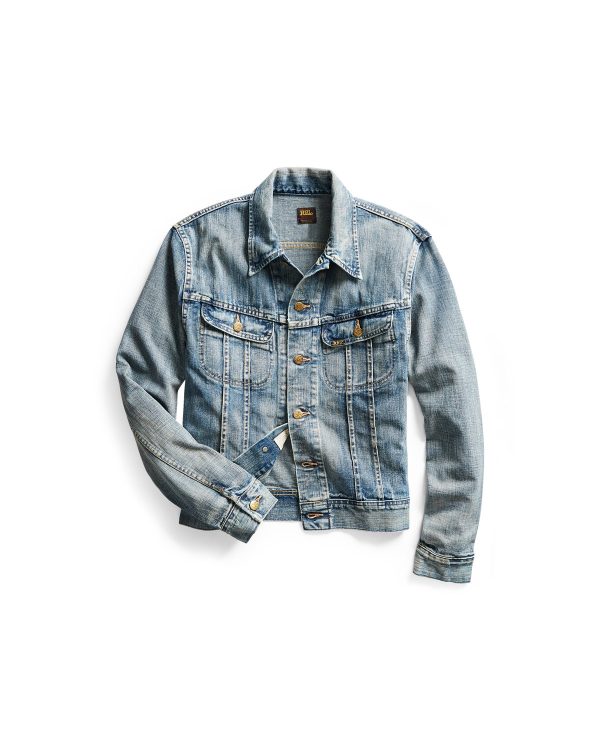 Polo Ralph Lauren Leeland Indigo Denim Trucker Jacket