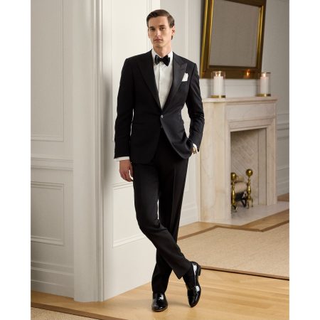Polo Ralph Lauren Gregory Handmade Barathea Peak Tuxedo