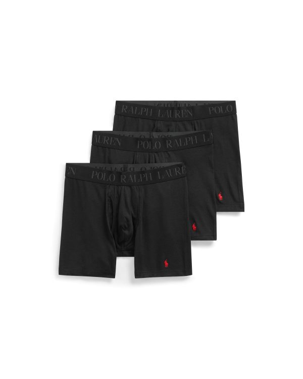 Polo Ralph Lauren 4D Flex Cotton Modal Boxer Brief 3 Pack