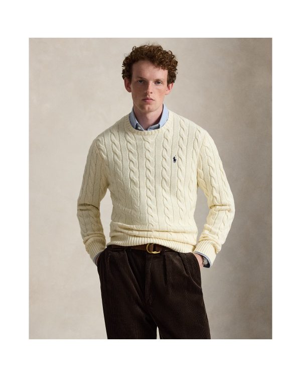 Polo Ralph Lauren Cable Knit Cotton Sweater