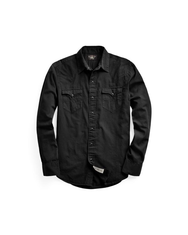 Polo Ralph Lauren Slim Fit Twill Western Shirt
